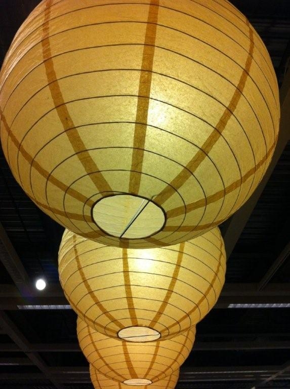 Wei lampion groe 50cm