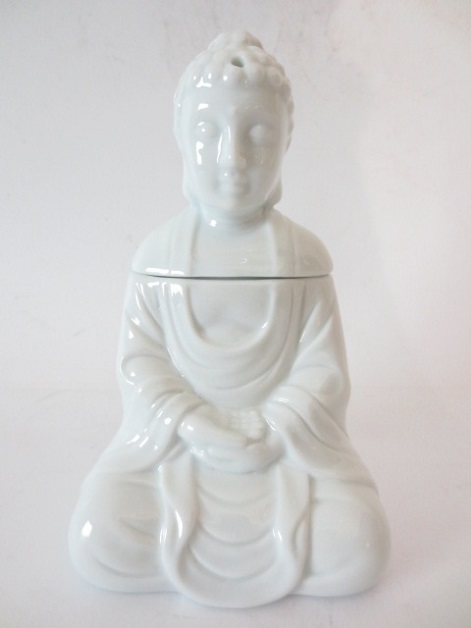 Weie meditation Buddha lbrenner luxus