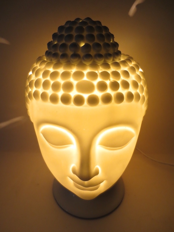 Weier Buddhakopf Lampe / lbrenner (gro)