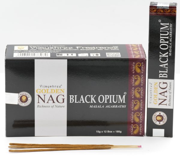 Grohandel - Golden Nag Black Opium 15 Gramm