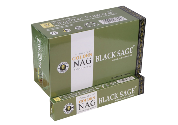 Grohandel - Golden Nag Black Sage 15 Gramm