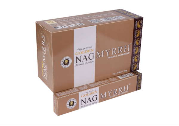 Grohandel - Golden Nag Myrrh 15 Gramm