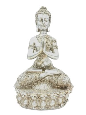 Tibetische Buddha-Statue – Silber