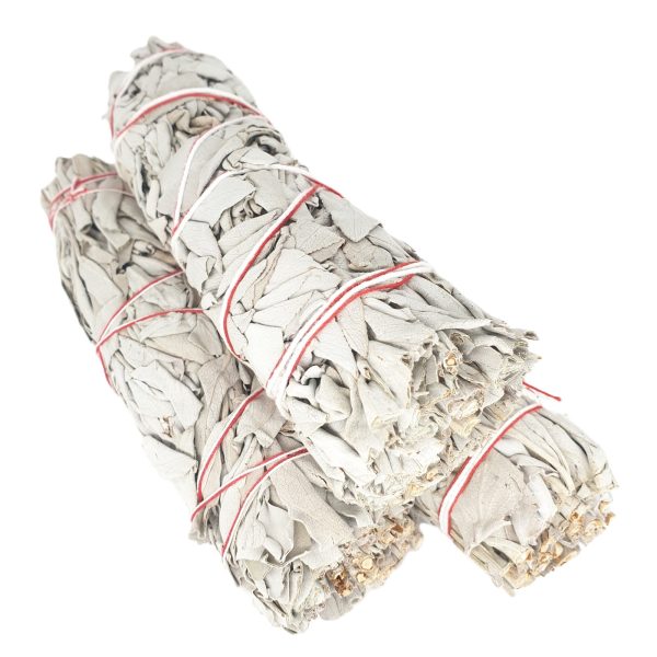 White Sage-Räucherstift, 13-14 cm (3 x 40–50 g)