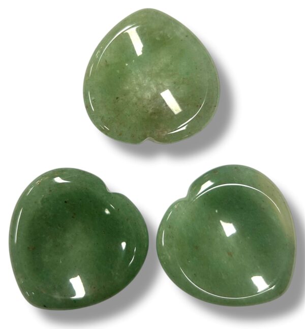 Massage und Meditation Edelstein - Aventurine (3 Stck)