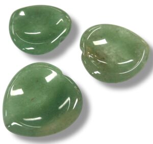 Massage und Meditation Edelstein - Aventurine (3 Stck)