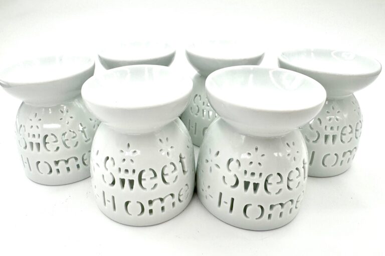 Ölbrenner-Set Sweet Home Weiß (6 Stück))