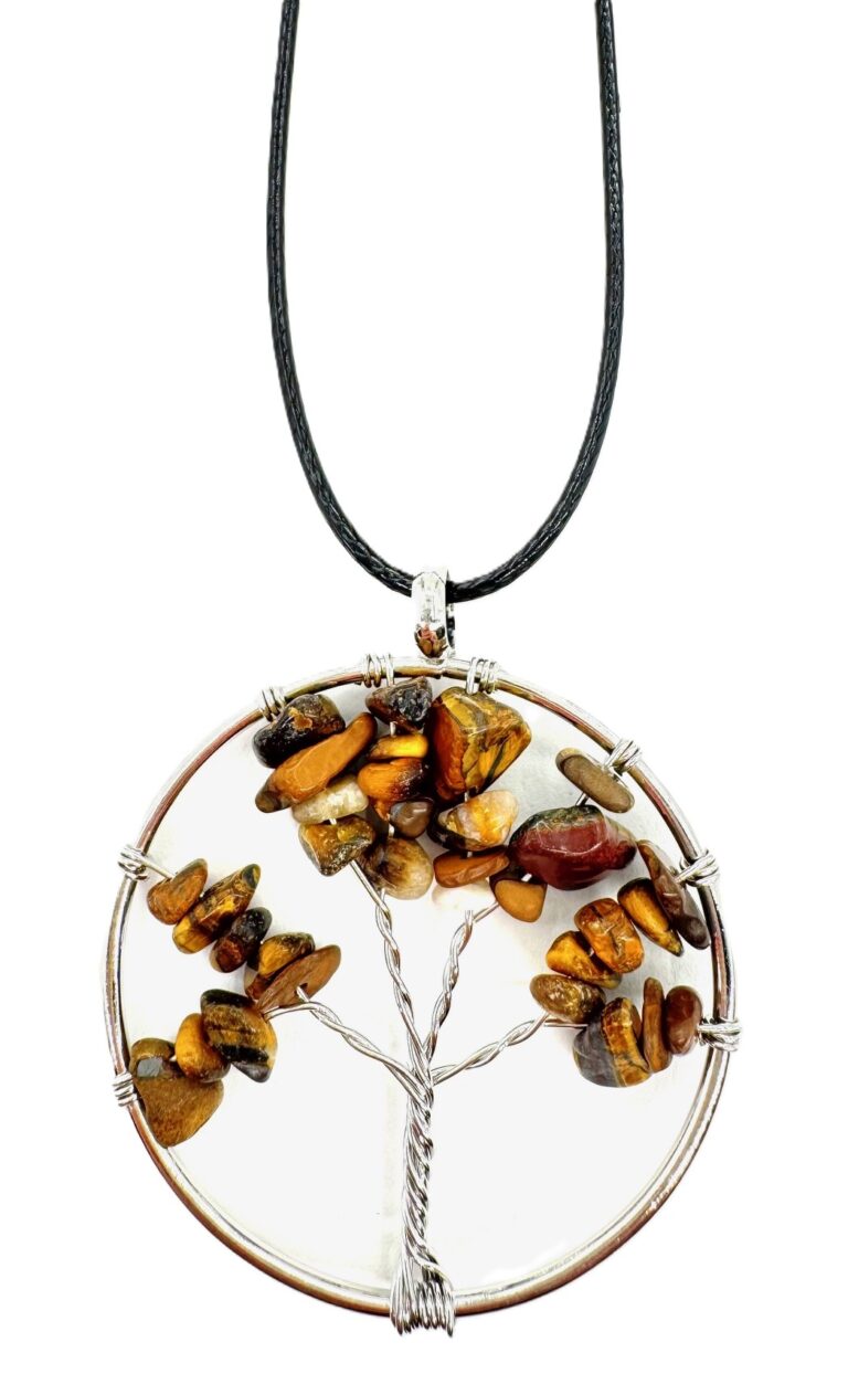 Tree of Life Halskette - Tigerauge