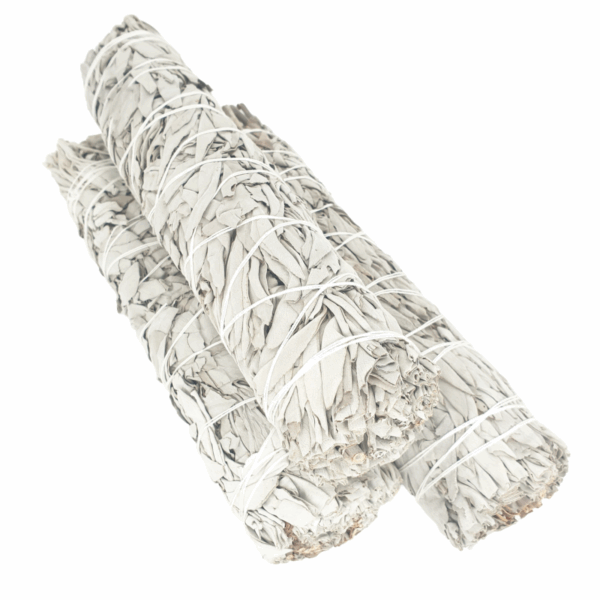 Witte Salie Räucherstäbchenbündel 15-16 cm ( 3 x 60g - 70g)
