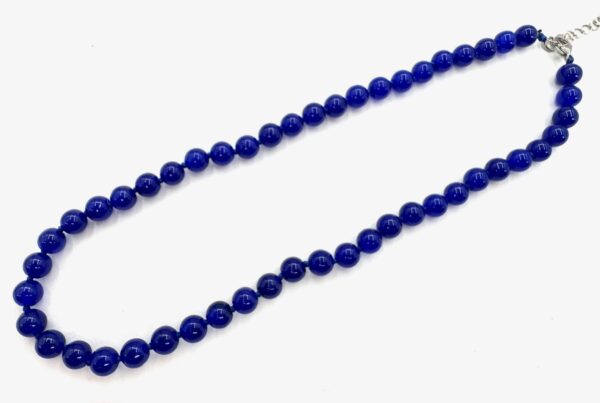 8mm Steinperlen Halskette - Lapis Lazuli