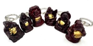 Buddha-Schlüsselanhänger (6 Stück)