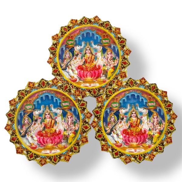 Grooshandel - Magnet-Set 3 Laxmi (12st)