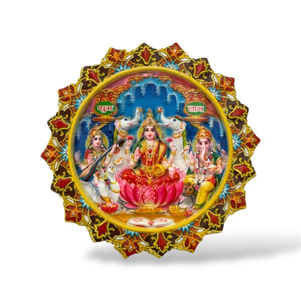 Grooshandel - Magnet-Set 3 Laxmi (12st)