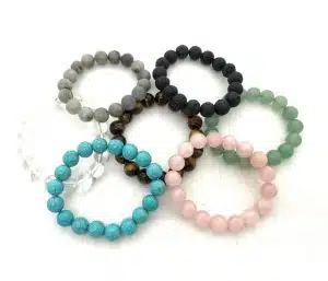 12mm Edelsteinarmbänd ohne Box