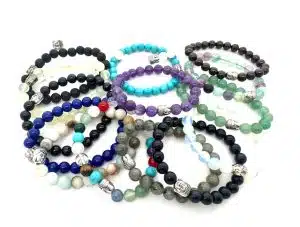 8mm Buddha Edelsteinarmbänd ohne Box