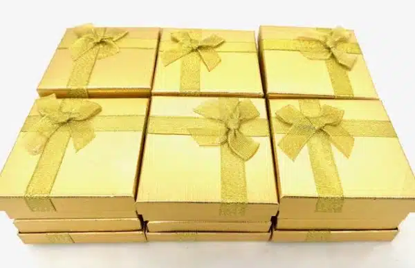 Schmuckkästchen 12er Set - Gold
