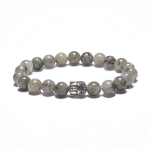 8mm Buddha Armband ohne Box - Labradorit