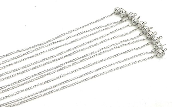 Edelstahl Pendelkette 10er Set