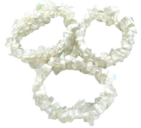 Geclusterte Opal Edelsteinarmbänder