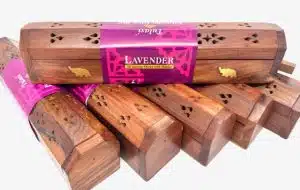 Grohandel - Tulasi Rucherstbchenhalter Geschenkpackung - Lavendel (6Stk.)
