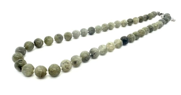 Großhandel – 8 mm Labradorit-Perlenkette (ohne box)
