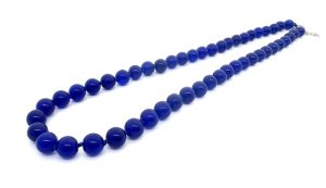 Großhandel – 8 mm Lapis Lazuli-Perlenkette (ohne box)