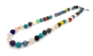Großhandel – 8 mm Mixed-Perlenkette (ohne box)