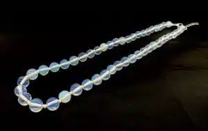 Großhandel – 8 mm Opal-Perlenkette (ohne box)