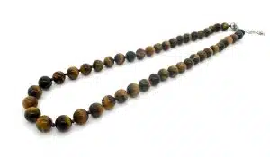 Großhandel – 8 mm Tigerauge-Perlenkette (ohne box)