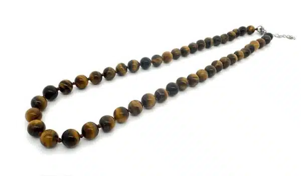 Großhandel – 8 mm Tigerauge-Perlenkette (ohne box)