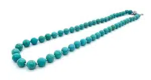 Großhandel – 8 mm Türkis-Perlenkette (ohne box)