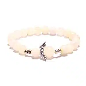 8mm Engelsarmband ohne Box - Jade