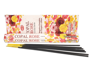 HEM Copal Rose Hexa Räucherstäbchen