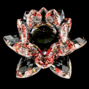 Kristalllotus - Rot (groß)