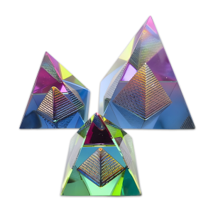 Kristallprisma Pyramidenform 7 x 7