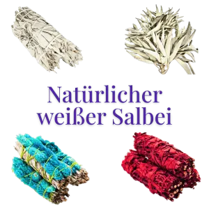 Natürlicher weißer Salbei