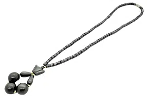 Elegante Drop-Anhänger Hämatitperlenkette