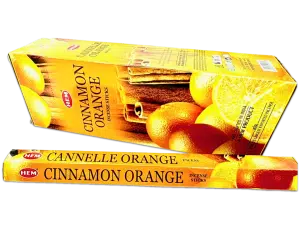 HEM Cinnamon Orange Hexa Räucherstäbchen