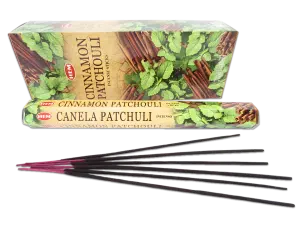 HEM Cinnamon Patchouli Hexa Räucherstäbchen