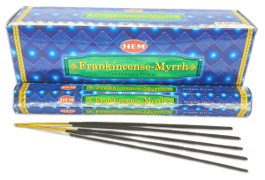 HEM Frankincense-Myrrh Hexa Räucherstäbchen