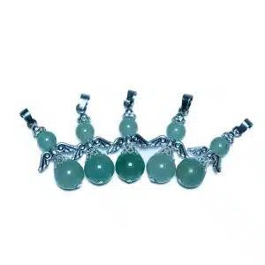 Engel Edelstein Anhnger Set (5 Stck) - Aventurin