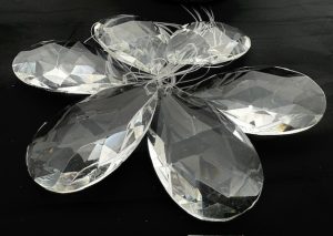 Kristall Tropfen Sonnenfänger – (6 Stück)