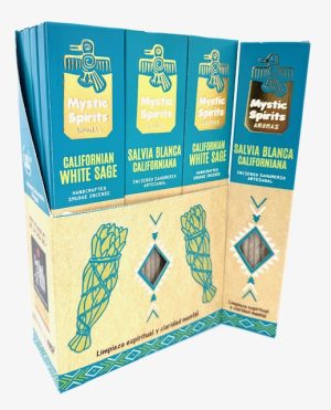 Mystic Spirits Kalifornischer Weißer Salbei – Handgefertigte Räucherstäbchen