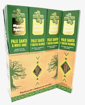 Mystic Spirits Palo Santo & Weißer Salbei – Handgefertigte Räucherstäbchen