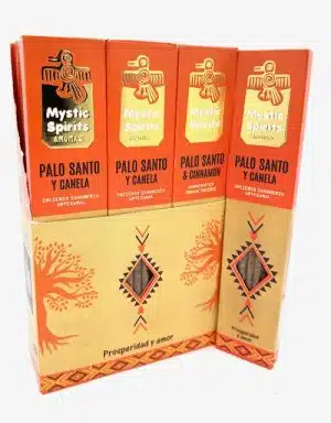 Mystic Spirits Palo Santo & Zimt – Handgefertigte Räucherstäbchen