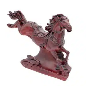 Rote Laufende Pferdefigur