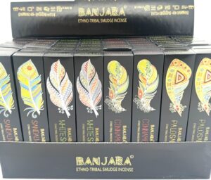 Banjara Räucherstäbchen Display (48 Stück)