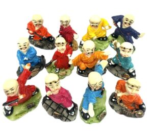 Shaolin Mönch Kung Fu Set (12 Stück)