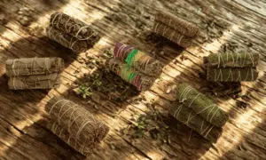 Natürlicher Salbei-Smudge